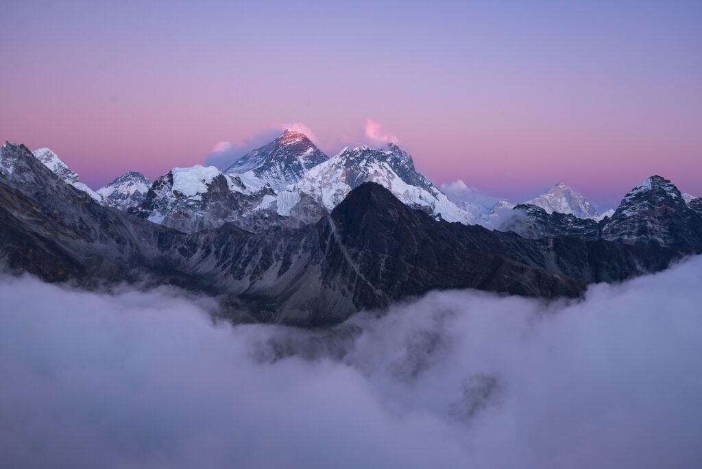 beautiful-scenery-summit-mount-everest-covered-with-snow-white-clouds